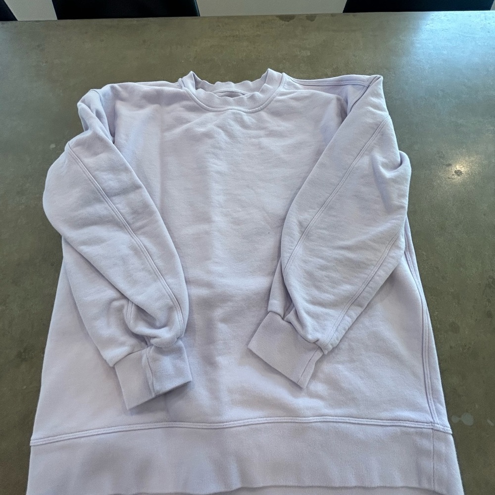 Lululemon pastel purple Sweatshirt. - Picture 3 of 8